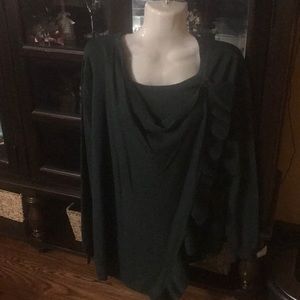 Knox Rose Med wrap one button at top closure